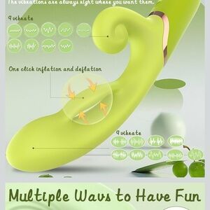 Green Vibrating Massager